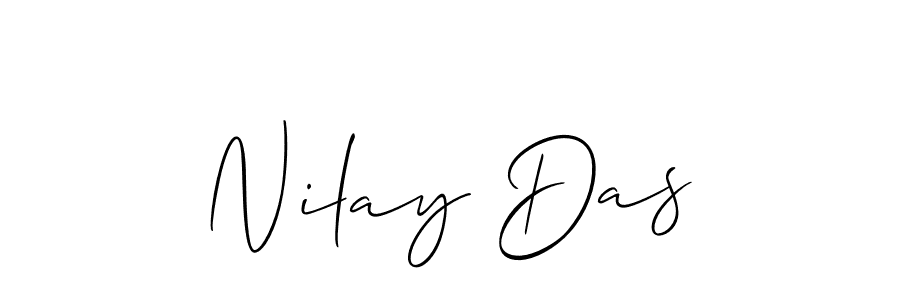 How to make Nilay Das signature? Allison_Script is a professional autograph style. Create handwritten signature for Nilay Das name. Nilay Das signature style 2 images and pictures png