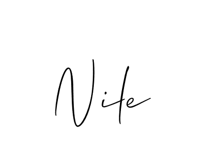 Similarly Allison_Script is the best handwritten signature design. Signature creator online .You can use it as an online autograph creator for name Nile. Nile signature style 2 images and pictures png