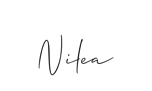 It looks lik you need a new signature style for name Nilea. Design unique handwritten (Allison_Script) signature with our free signature maker in just a few clicks. Nilea signature style 2 images and pictures png