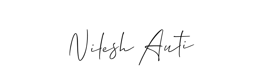 Here are the top 10 professional signature styles for the name Nilesh Auti. These are the best autograph styles you can use for your name. Nilesh Auti signature style 2 images and pictures png