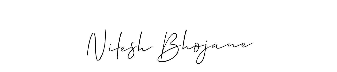 You can use this online signature creator to create a handwritten signature for the name Nilesh Bhojane. This is the best online autograph maker. Nilesh Bhojane signature style 2 images and pictures png
