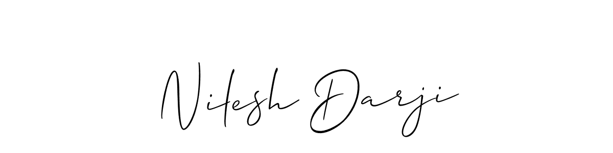 How to Draw Nilesh Darji signature style? Allison_Script is a latest design signature styles for name Nilesh Darji. Nilesh Darji signature style 2 images and pictures png