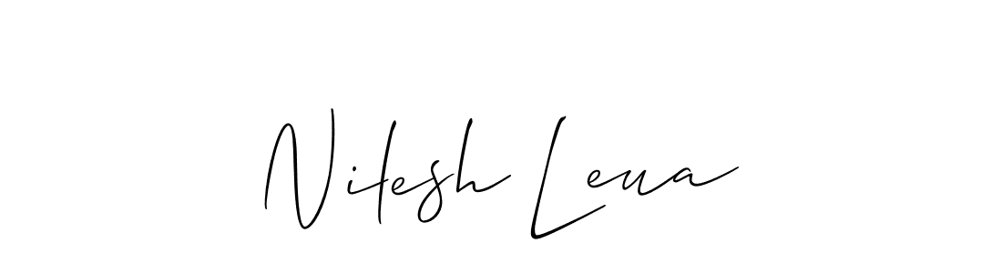 You can use this online signature creator to create a handwritten signature for the name Nilesh Leua. This is the best online autograph maker. Nilesh Leua signature style 2 images and pictures png