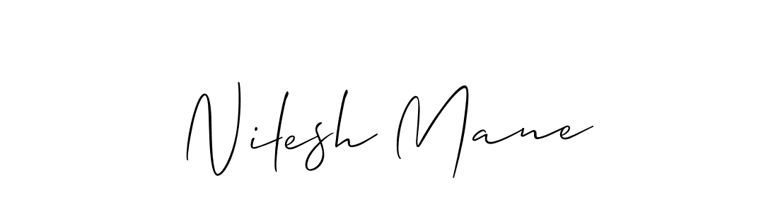 You can use this online signature creator to create a handwritten signature for the name Nilesh Mane. This is the best online autograph maker. Nilesh Mane signature style 2 images and pictures png