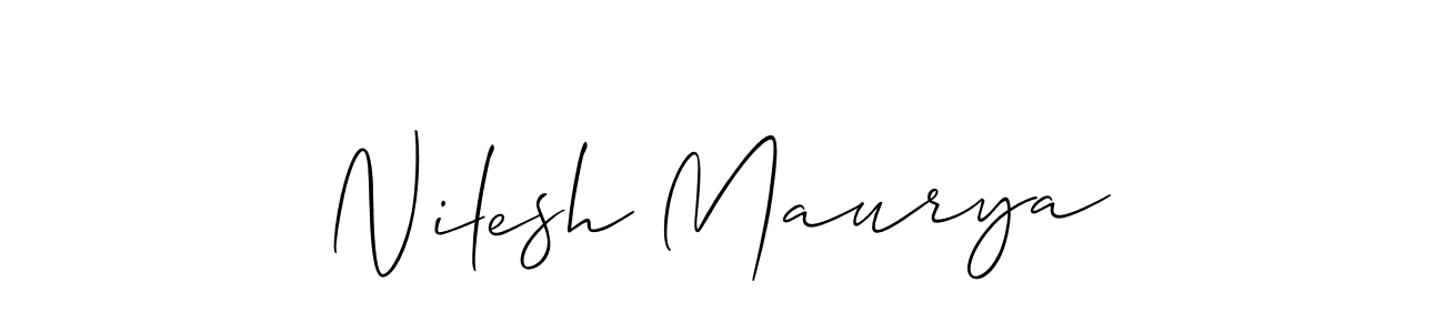 You can use this online signature creator to create a handwritten signature for the name Nilesh Maurya. This is the best online autograph maker. Nilesh Maurya signature style 2 images and pictures png