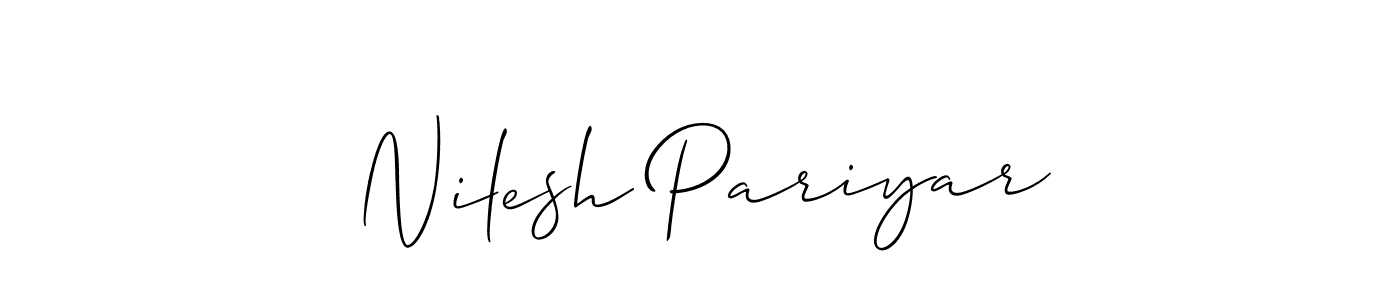 Here are the top 10 professional signature styles for the name Nilesh Pariyar. These are the best autograph styles you can use for your name. Nilesh Pariyar signature style 2 images and pictures png