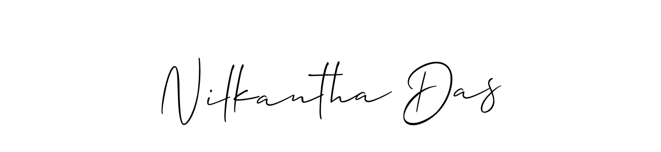 Make a short Nilkantha Das signature style. Manage your documents anywhere anytime using Allison_Script. Create and add eSignatures, submit forms, share and send files easily. Nilkantha Das signature style 2 images and pictures png