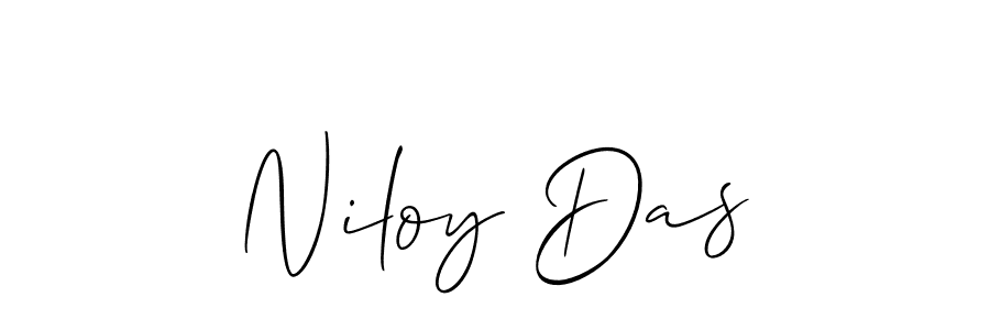 Allison_Script is a professional signature style that is perfect for those who want to add a touch of class to their signature. It is also a great choice for those who want to make their signature more unique. Get Niloy Das name to fancy signature for free. Niloy Das signature style 2 images and pictures png