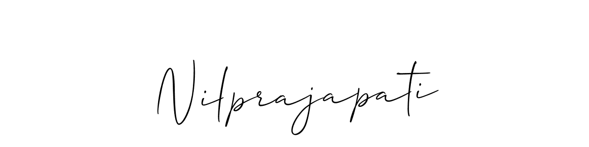 You should practise on your own different ways (Allison_Script) to write your name (Nilprajapati) in signature. don't let someone else do it for you. Nilprajapati signature style 2 images and pictures png