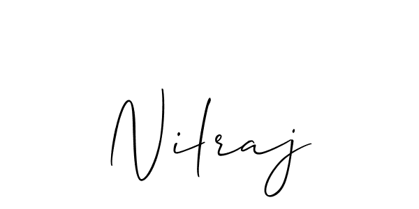 Best and Professional Signature Style for Nilraj. Allison_Script Best Signature Style Collection. Nilraj signature style 2 images and pictures png