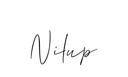 Make a short Nilup signature style. Manage your documents anywhere anytime using Allison_Script. Create and add eSignatures, submit forms, share and send files easily. Nilup signature style 2 images and pictures png