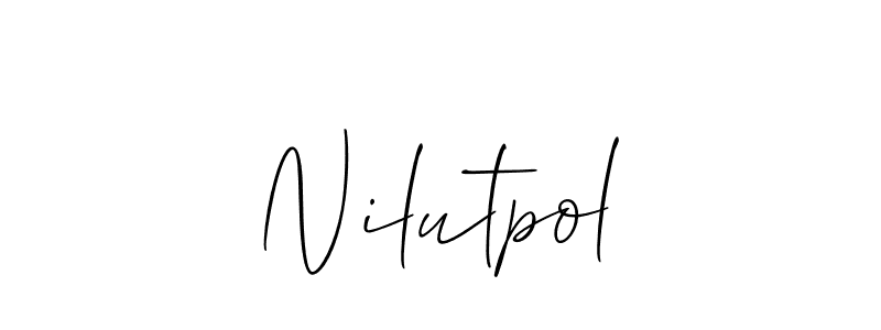 Best and Professional Signature Style for Nilutpol. Allison_Script Best Signature Style Collection. Nilutpol signature style 2 images and pictures png