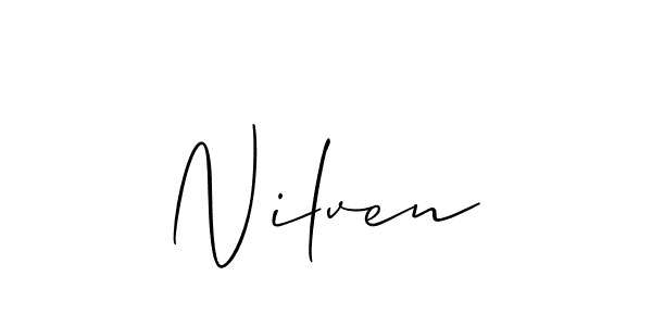 Here are the top 10 professional signature styles for the name Nilven. These are the best autograph styles you can use for your name. Nilven signature style 2 images and pictures png