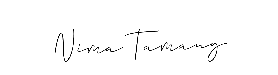 This is the best signature style for the Nima Tamang name. Also you like these signature font (Allison_Script). Mix name signature. Nima Tamang signature style 2 images and pictures png