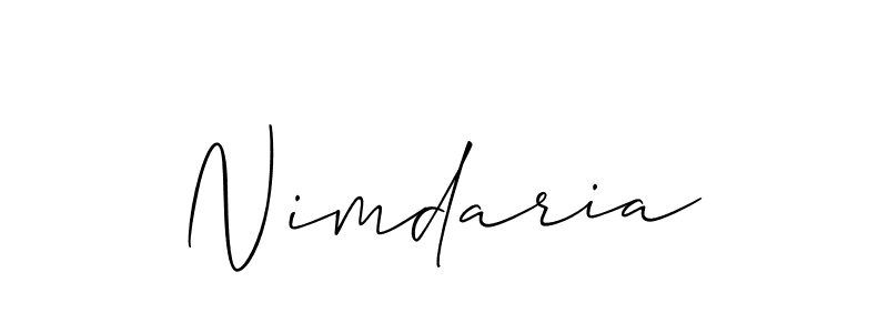 See photos of Nimdaria official signature by Spectra . Check more albums & portfolios. Read reviews & check more about Allison_Script font. Nimdaria signature style 2 images and pictures png