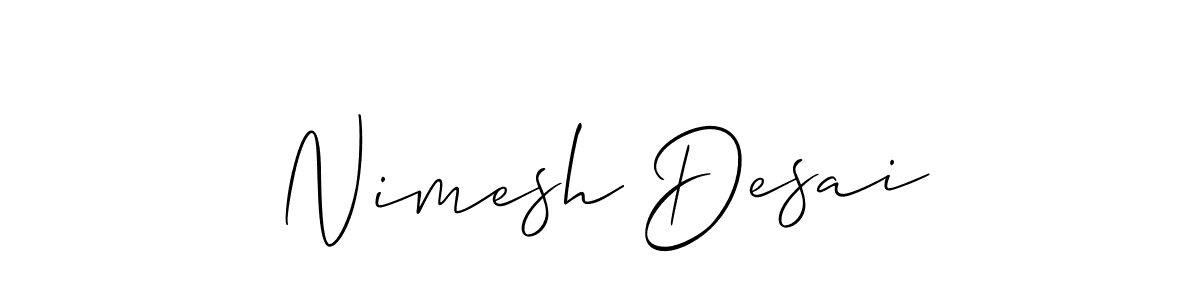 See photos of Nimesh Desai official signature by Spectra . Check more albums & portfolios. Read reviews & check more about Allison_Script font. Nimesh Desai signature style 2 images and pictures png