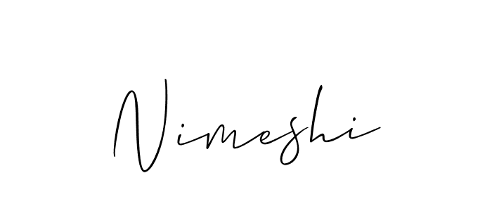 This is the best signature style for the Nimeshi name. Also you like these signature font (Allison_Script). Mix name signature. Nimeshi signature style 2 images and pictures png