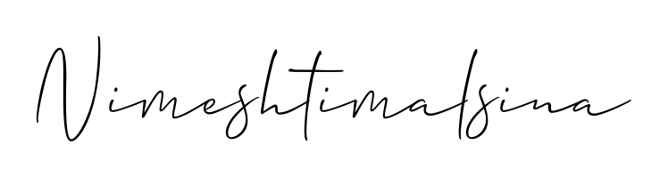 The Allison_Script signature style provides a bold statement for name Nimeshtimalsina. Designed for business owners, executives, and leaders. Nimeshtimalsina signature style 2 images and pictures png