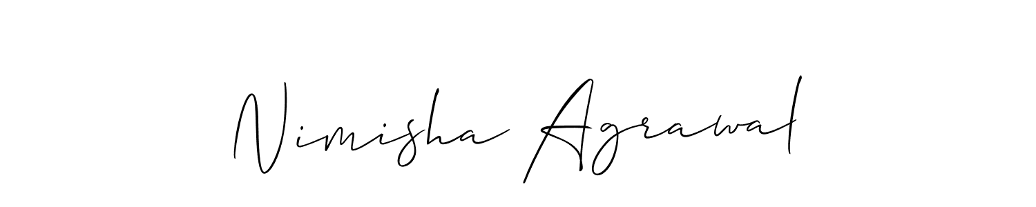 Check out images of Autograph of Nimisha Agrawal name. Actor Nimisha Agrawal Signature Style. Allison_Script is a professional sign style online. Nimisha Agrawal signature style 2 images and pictures png