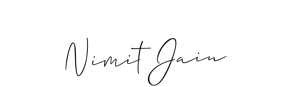 Here are the top 10 professional signature styles for the name Nimit Jain. These are the best autograph styles you can use for your name. Nimit Jain signature style 2 images and pictures png