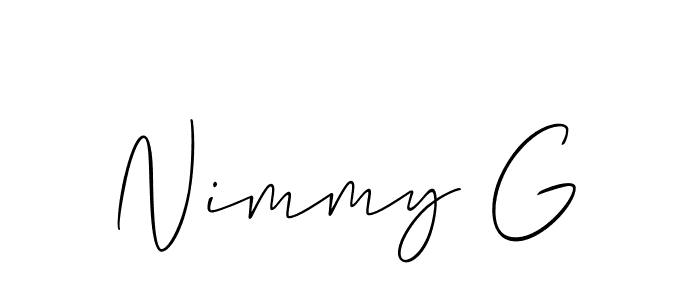 This is the best signature style for the Nimmy G name. Also you like these signature font (Allison_Script). Mix name signature. Nimmy G signature style 2 images and pictures png