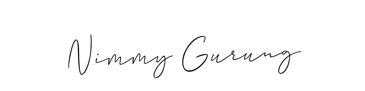 Check out images of Autograph of Nimmy Gurung name. Actor Nimmy Gurung Signature Style. Allison_Script is a professional sign style online. Nimmy Gurung signature style 2 images and pictures png