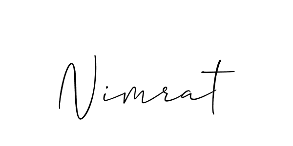 if you are searching for the best signature style for your name Nimrat. so please give up your signature search. here we have designed multiple signature styles  using Allison_Script. Nimrat signature style 2 images and pictures png