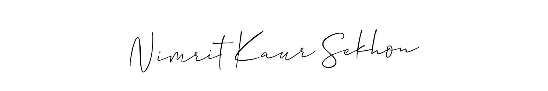 Here are the top 10 professional signature styles for the name Nimrit Kaur Sekhon. These are the best autograph styles you can use for your name. Nimrit Kaur Sekhon signature style 2 images and pictures png