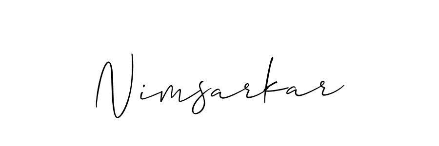 Here are the top 10 professional signature styles for the name Nimsarkar. These are the best autograph styles you can use for your name. Nimsarkar signature style 2 images and pictures png