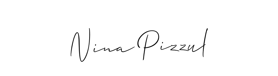 You can use this online signature creator to create a handwritten signature for the name Nina Pizzul. This is the best online autograph maker. Nina Pizzul signature style 2 images and pictures png