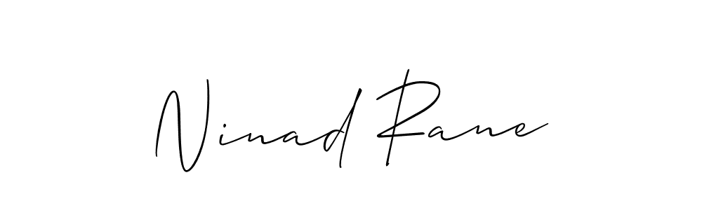 Allison_Script is a professional signature style that is perfect for those who want to add a touch of class to their signature. It is also a great choice for those who want to make their signature more unique. Get Ninad Rane name to fancy signature for free. Ninad Rane signature style 2 images and pictures png