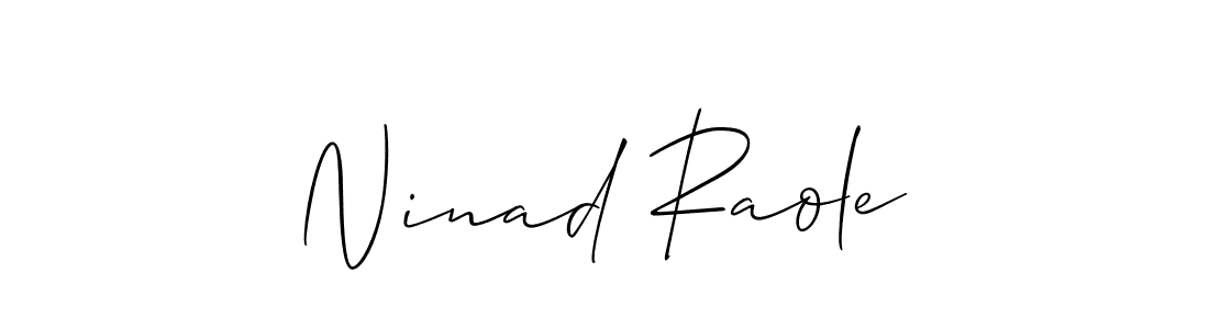 You can use this online signature creator to create a handwritten signature for the name Ninad Raole. This is the best online autograph maker. Ninad Raole signature style 2 images and pictures png