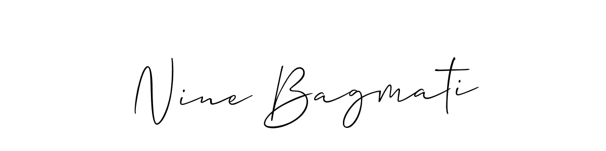 See photos of Nine Bagmati official signature by Spectra . Check more albums & portfolios. Read reviews & check more about Allison_Script font. Nine Bagmati signature style 2 images and pictures png