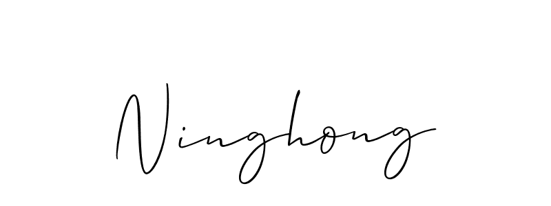 Once you've used our free online signature maker to create your best signature Allison_Script style, it's time to enjoy all of the benefits that Ninghong name signing documents. Ninghong signature style 2 images and pictures png