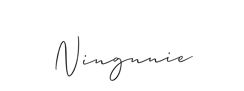 You can use this online signature creator to create a handwritten signature for the name Ningnnie. This is the best online autograph maker. Ningnnie signature style 2 images and pictures png