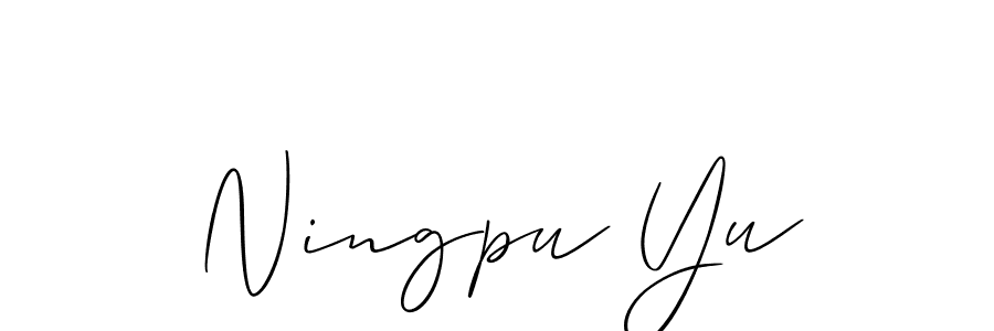 Check out images of Autograph of Ningpu Yu name. Actor Ningpu Yu Signature Style. Allison_Script is a professional sign style online. Ningpu Yu signature style 2 images and pictures png