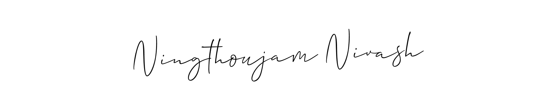 Once you've used our free online signature maker to create your best signature Allison_Script style, it's time to enjoy all of the benefits that Ningthoujam Nivash name signing documents. Ningthoujam Nivash signature style 2 images and pictures png
