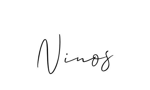 Check out images of Autograph of Ninos name. Actor Ninos Signature Style. Allison_Script is a professional sign style online. Ninos signature style 2 images and pictures png