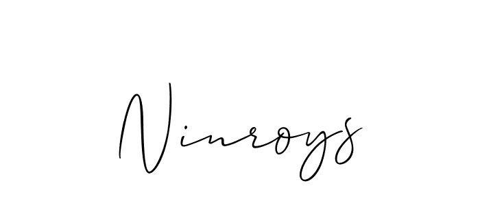 Similarly Allison_Script is the best handwritten signature design. Signature creator online .You can use it as an online autograph creator for name Ninroys. Ninroys signature style 2 images and pictures png