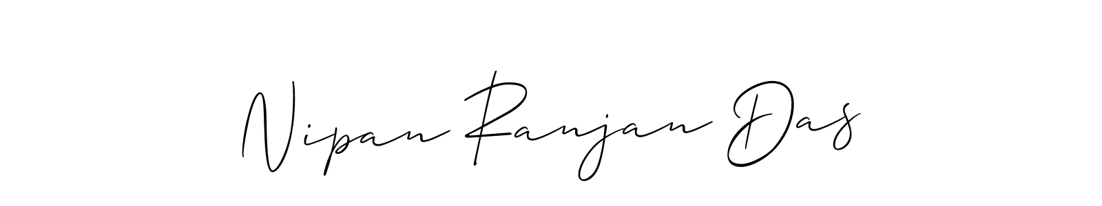 How to make Nipan Ranjan Das signature? Allison_Script is a professional autograph style. Create handwritten signature for Nipan Ranjan Das name. Nipan Ranjan Das signature style 2 images and pictures png