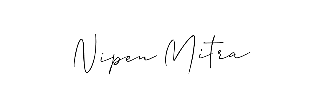 Here are the top 10 professional signature styles for the name Nipen Mitra. These are the best autograph styles you can use for your name. Nipen Mitra signature style 2 images and pictures png