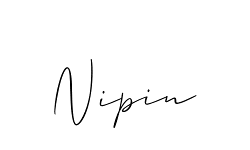 Here are the top 10 professional signature styles for the name Nipin. These are the best autograph styles you can use for your name. Nipin signature style 2 images and pictures png