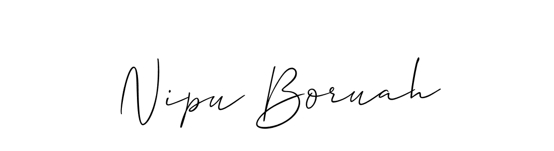 You can use this online signature creator to create a handwritten signature for the name Nipu Boruah. This is the best online autograph maker. Nipu Boruah signature style 2 images and pictures png
