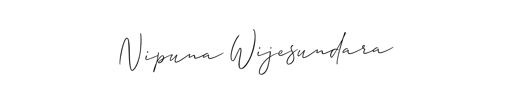 Here are the top 10 professional signature styles for the name Nipuna Wijesundara. These are the best autograph styles you can use for your name. Nipuna Wijesundara signature style 2 images and pictures png