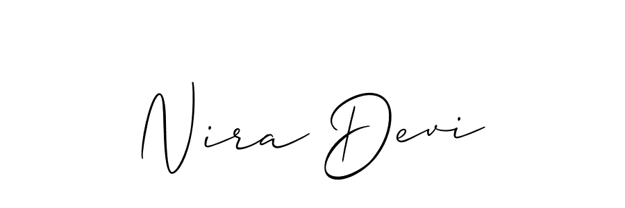 See photos of Nira Devi official signature by Spectra . Check more albums & portfolios. Read reviews & check more about Allison_Script font. Nira Devi signature style 2 images and pictures png