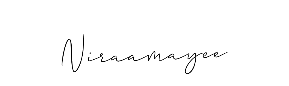 Once you've used our free online signature maker to create your best signature Allison_Script style, it's time to enjoy all of the benefits that Niraamayee name signing documents. Niraamayee signature style 2 images and pictures png