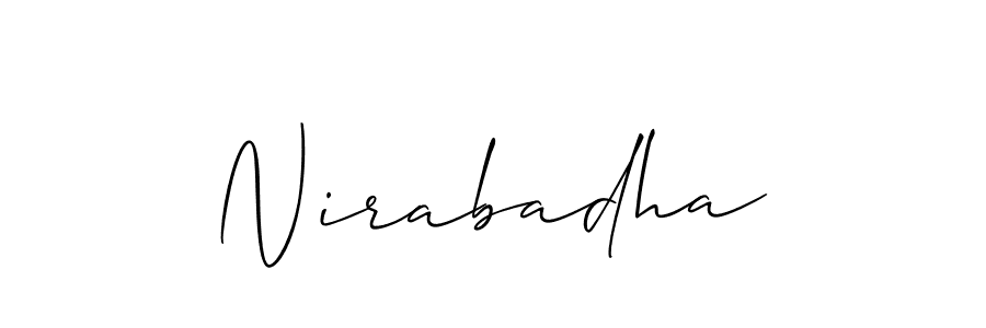 Here are the top 10 professional signature styles for the name Nirabadha. These are the best autograph styles you can use for your name. Nirabadha signature style 2 images and pictures png