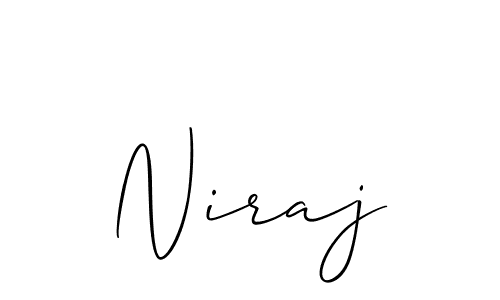 You should practise on your own different ways (Allison_Script) to write your name (Niraj) in signature. don't let someone else do it for you. Niraj signature style 2 images and pictures png