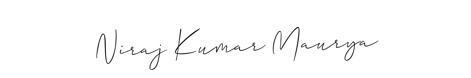 You can use this online signature creator to create a handwritten signature for the name Niraj Kumar Maurya. This is the best online autograph maker. Niraj Kumar Maurya signature style 2 images and pictures png