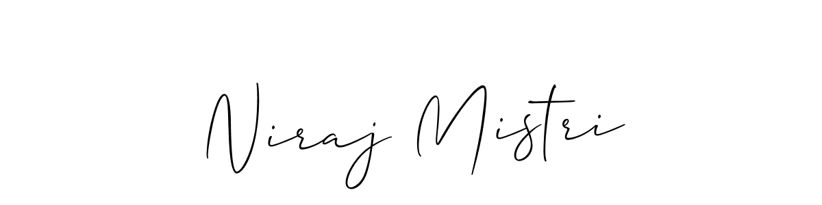You can use this online signature creator to create a handwritten signature for the name Niraj Mistri. This is the best online autograph maker. Niraj Mistri signature style 2 images and pictures png
